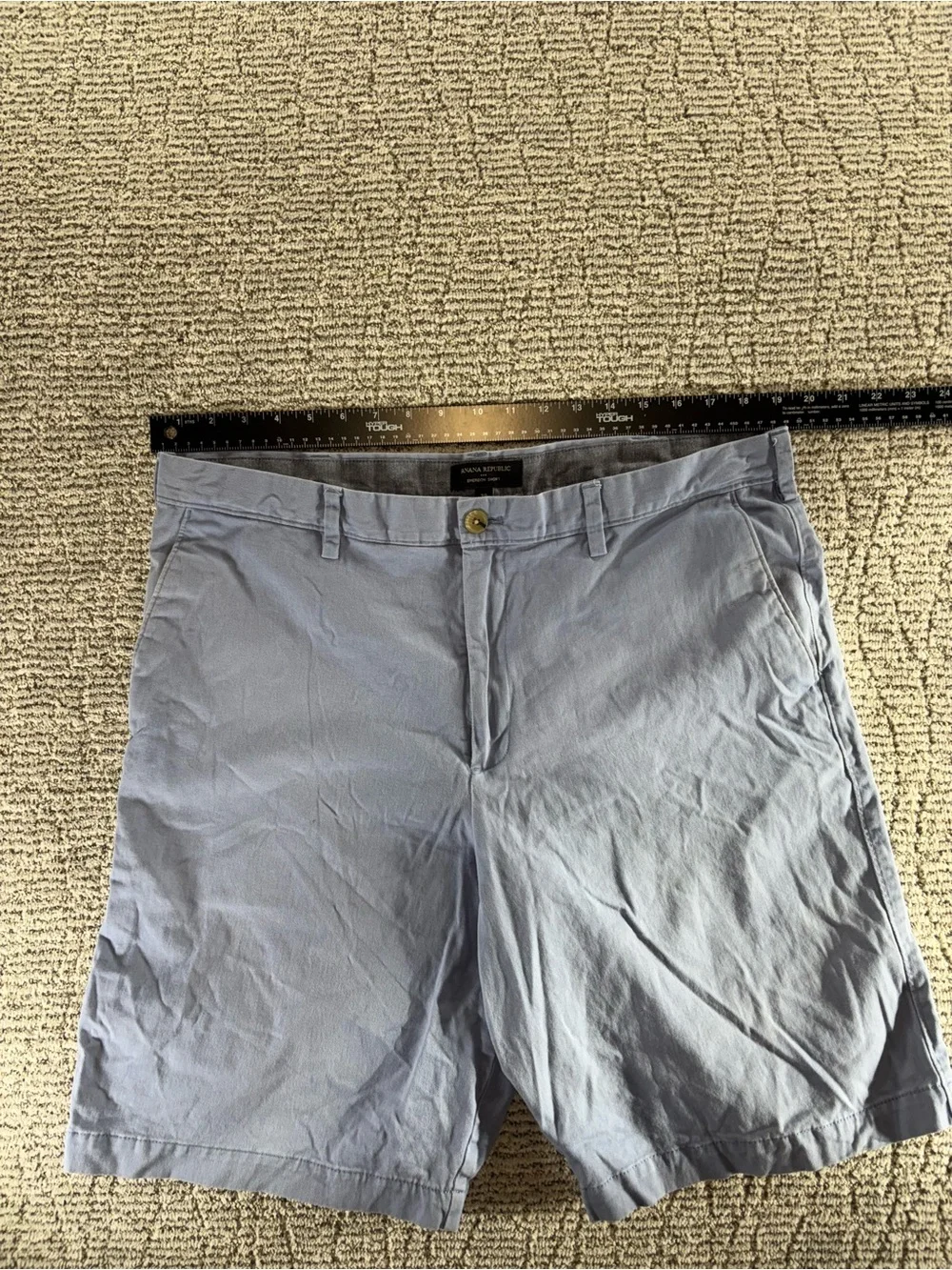 Banana Republic Men’s Size 38 Blue-Gray Emerson Chino‎ Shorts